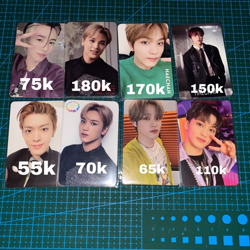 [READY] Photocard Renjun Haechan Yuta Chenle Mark pc hot sauce jewel chillin japan individual album 