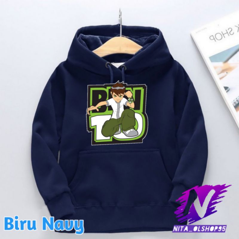 Hoodie ben10 Hoodie sweater anak murah Hoodie anak ben 10