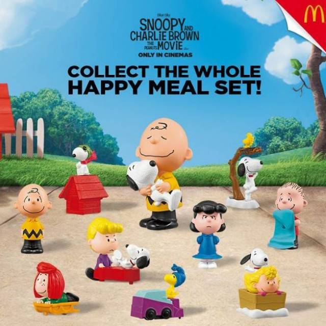 Jual Snoopy Charlie Brown Happy Meal 