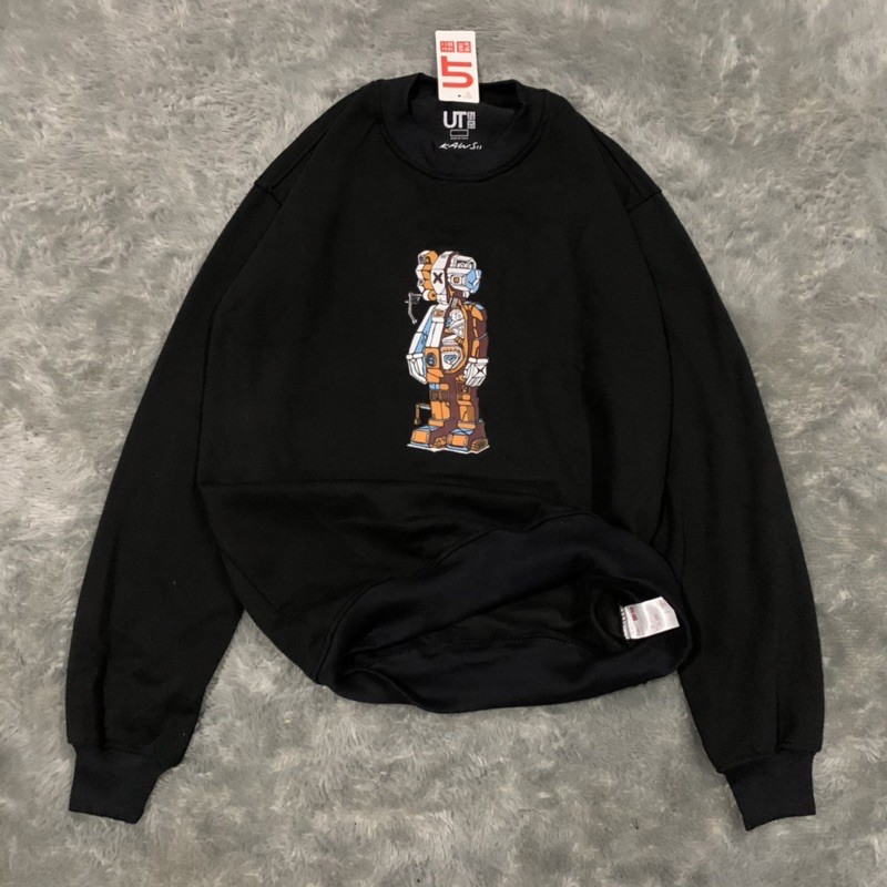 Sweater Crewneck Uniqlo Kaws Tropper Color Fulltag &amp; Lebel