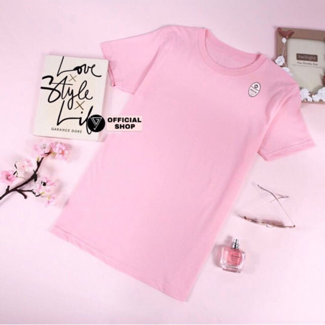 KAOS POLOS PINK BABY COTTON COMBET 24s BASIC