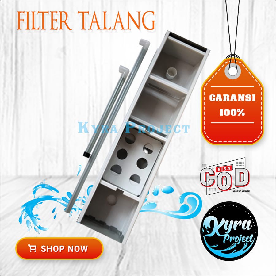 

Filter Talang PVC Aquarium 60cm