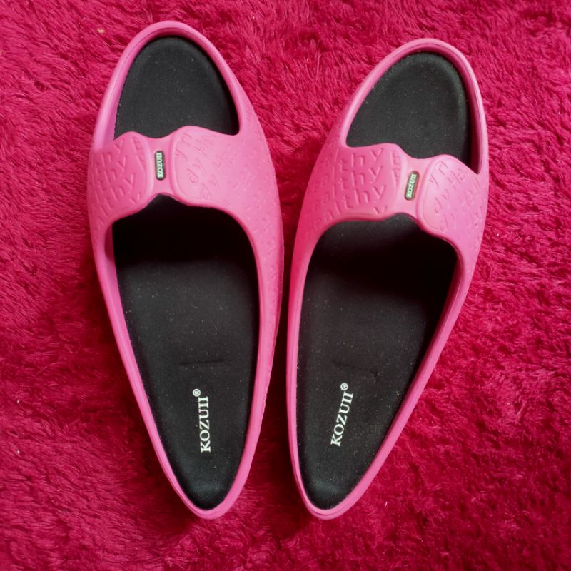 (BEKAS TAPI BELUM PERNAH DIPAKAI) Kozuii Healthy Shoes Sandal Kesehatan Pelangsing Original Jaco TV 