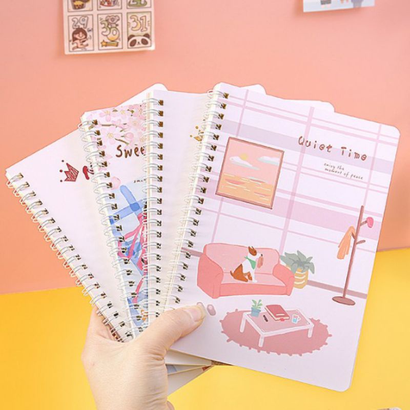 

YOKUCHI || Notebook A5 Spiral Quiet Time Buku Tulis Catatan Note Lucu YKC0012