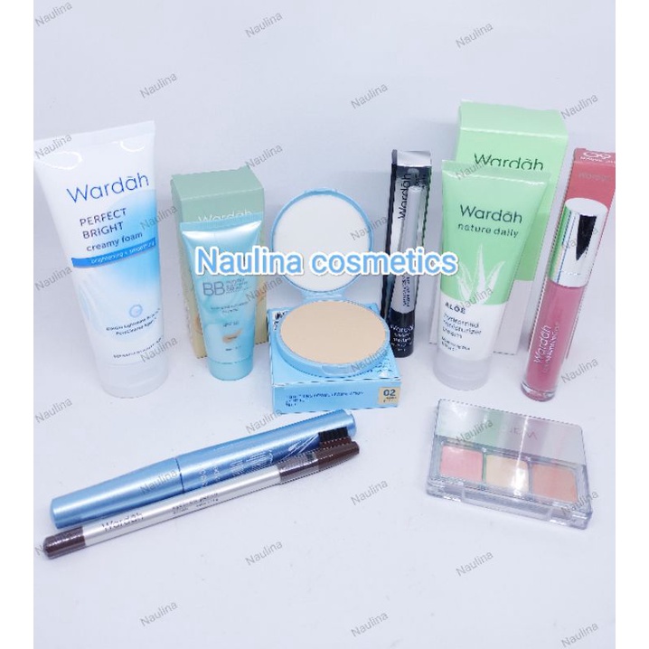 Jual Wardah Paket Kosmetik Untuk Semua Jenis Kulit Paket Make Up Wardah Seserahan Murah