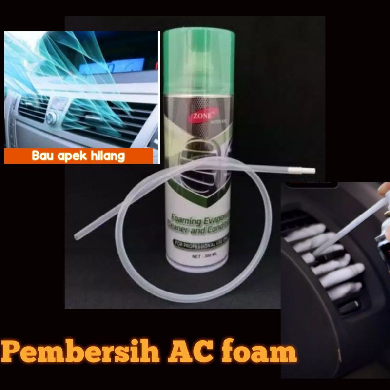 Penyegar udara penghilang bau apek Air refresher AC refresher  foam all cleaner