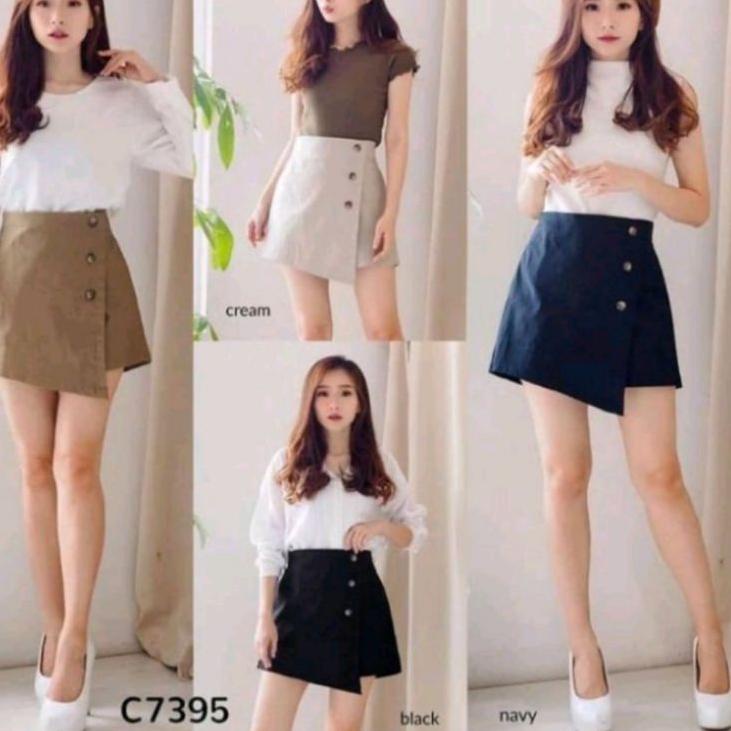 Terbagus.. ROK KOREAN STYLE / ROK MINI SKIRT / CELANA ROK MINI / CELANA ROK PENDEK