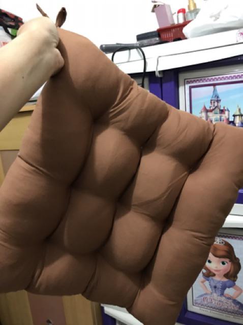 Bantal Alas Duduk Kursi Sofa Mobil - Bisa Request Warna