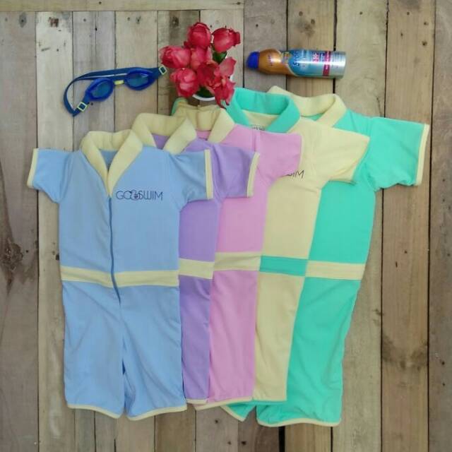 Flowswim Baju renang anak baju renang mengapung Flowswim Baju renang anak baju renang mengapung