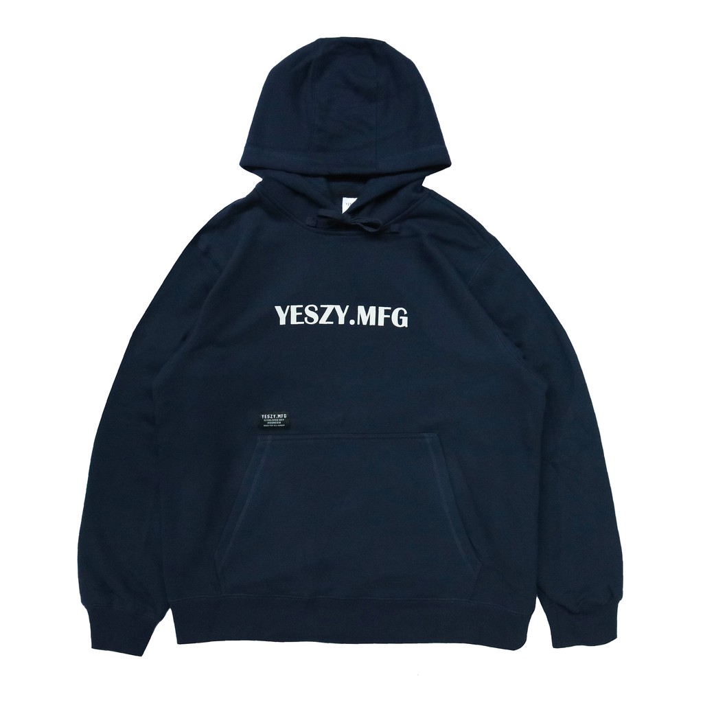 YESZY.MFG - Britannic F White Navy Hoodie