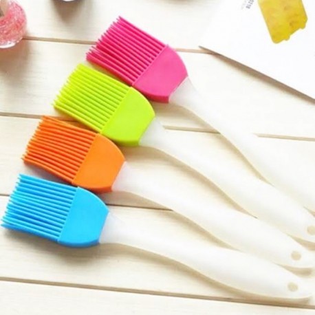 Kuas Minyak Silikon Mentega Silicone Brush Baking Tools Panggang Cooking Brush Roti Barbeque Koas Silikon