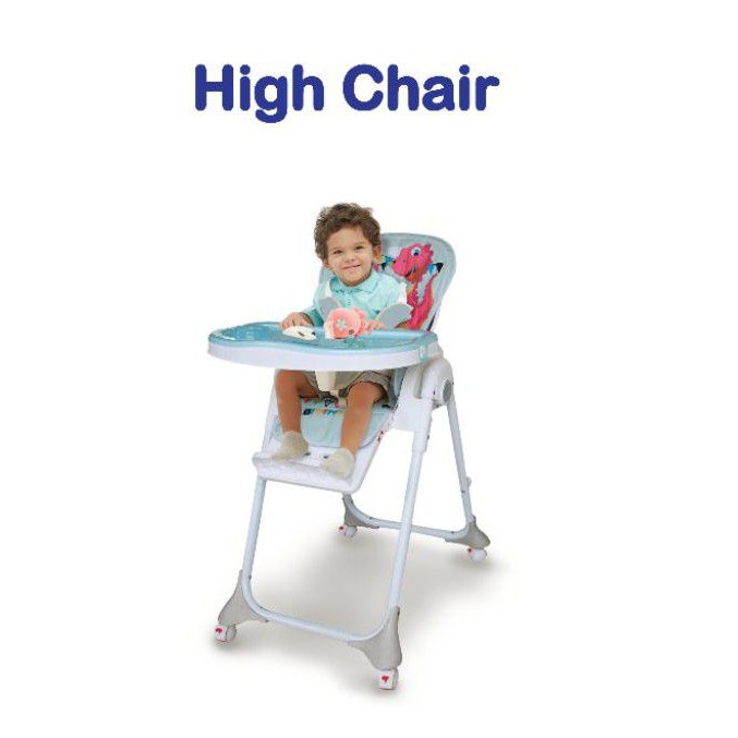 baby safe kursi makan anak bayi deluxe high chair HC006