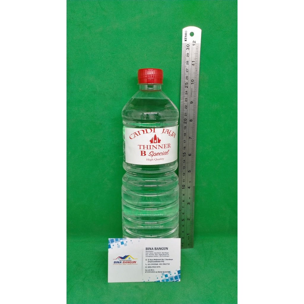 Thinner B spesial candi jaya (botol besar)