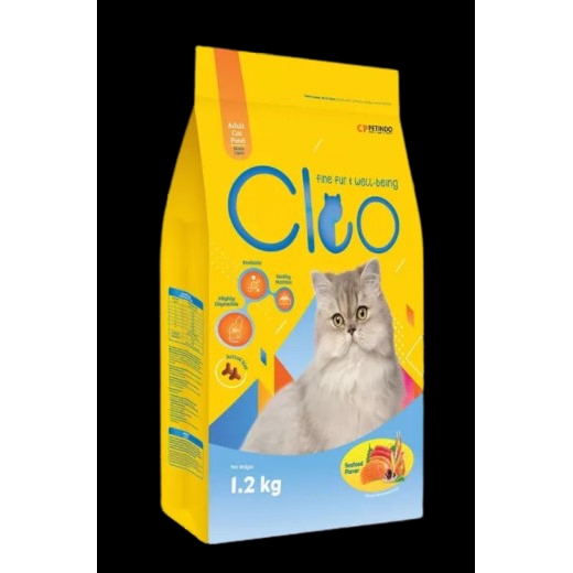 CLEO KITTEN OCEAN FISH PERSIAN SEAFOOD BEEF TUNA SALMON 1,2 1.2 KG ALL VARIANT