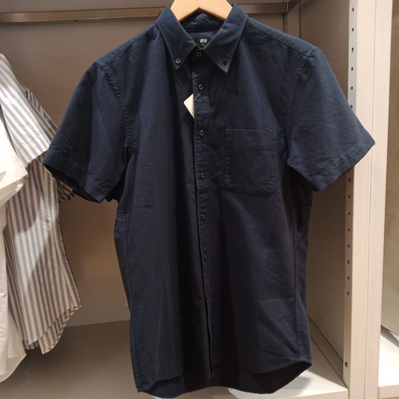 Jastip Kemeja Uniqlo Man Oxford Slim Fit