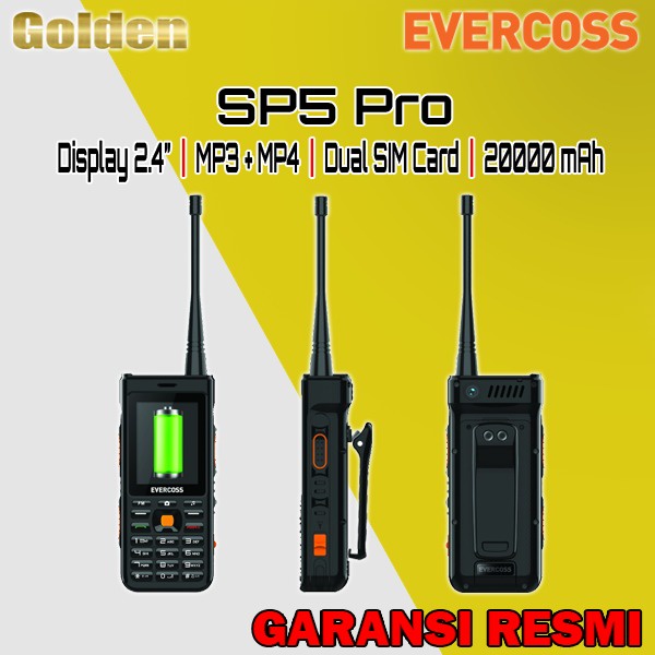 Evercoss SP5 Pro Handy talky advanture Garansi Resmi
