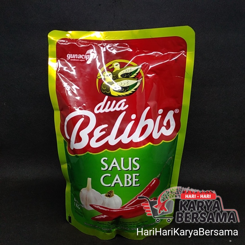 

DUA BELIBIS SAUS CABE 1000GR