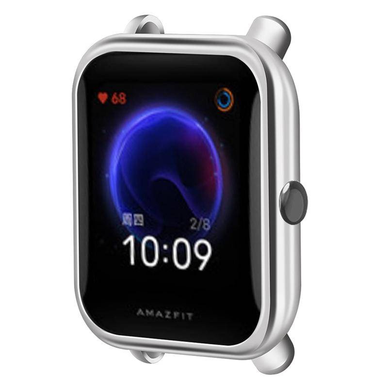 Plating Soft TPU Case Cover For Huami Amazfit Bip U / Bip U Pro / Bip S / Bip S Lite / Bip 1S / Bip Lite Smart Watch Shell Frame Accessories For Xiaomi Amazfit Bip Lite 1S U pro