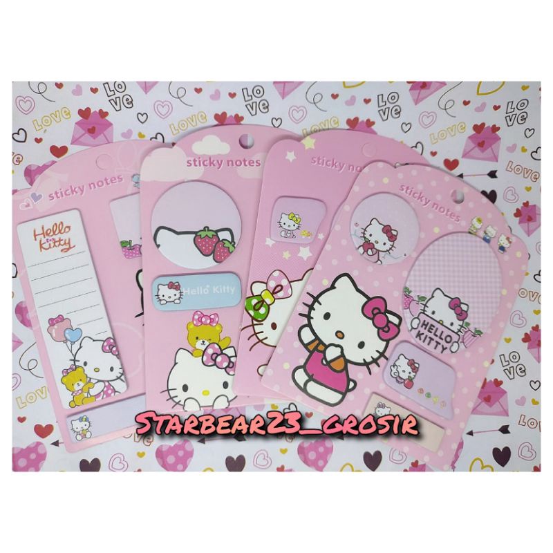 

Sticky Notes Pinky Hello Kitty