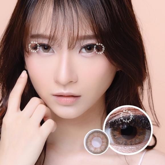 Kawai Gankyu softlens Eos anuna brown