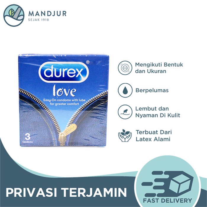 Paling Mahal Kondom Durex Love - Isi 3