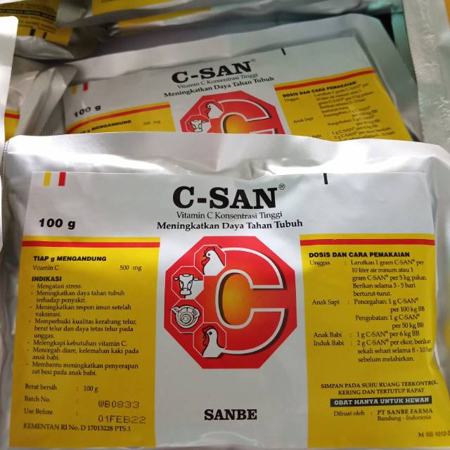 C San Vitamin C Konsentrasi Tinggi