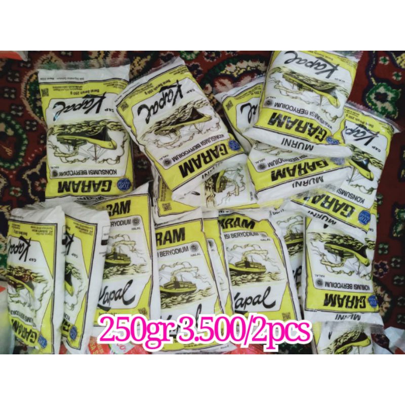 

Garam cap kapal 250gr