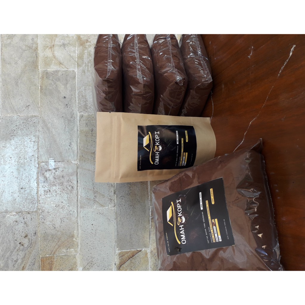 

Kopi robusta bubuk atau powder 200 gr