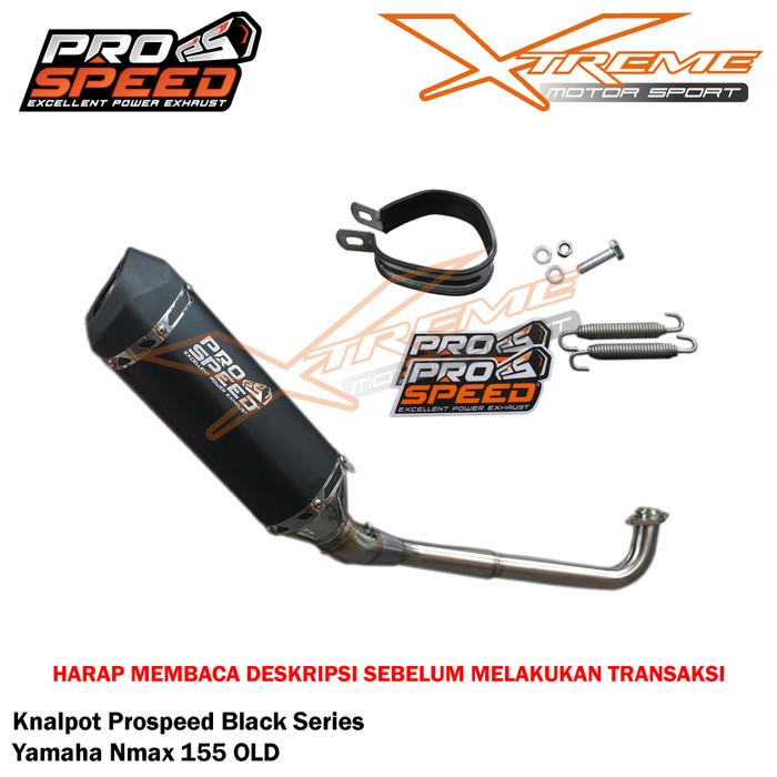 Knalpot | Knalpot Prospeed Black Series Nmax 150 Fullsystem