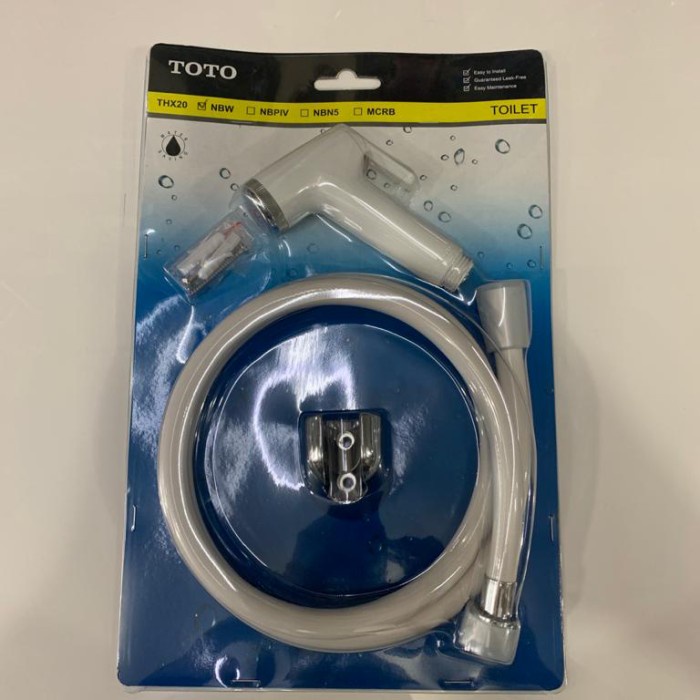 Toilet-Shower-Jet- Shower Jet Toto / Shower Bidet Toto - Ivory -Jet-Shower-Toilet.