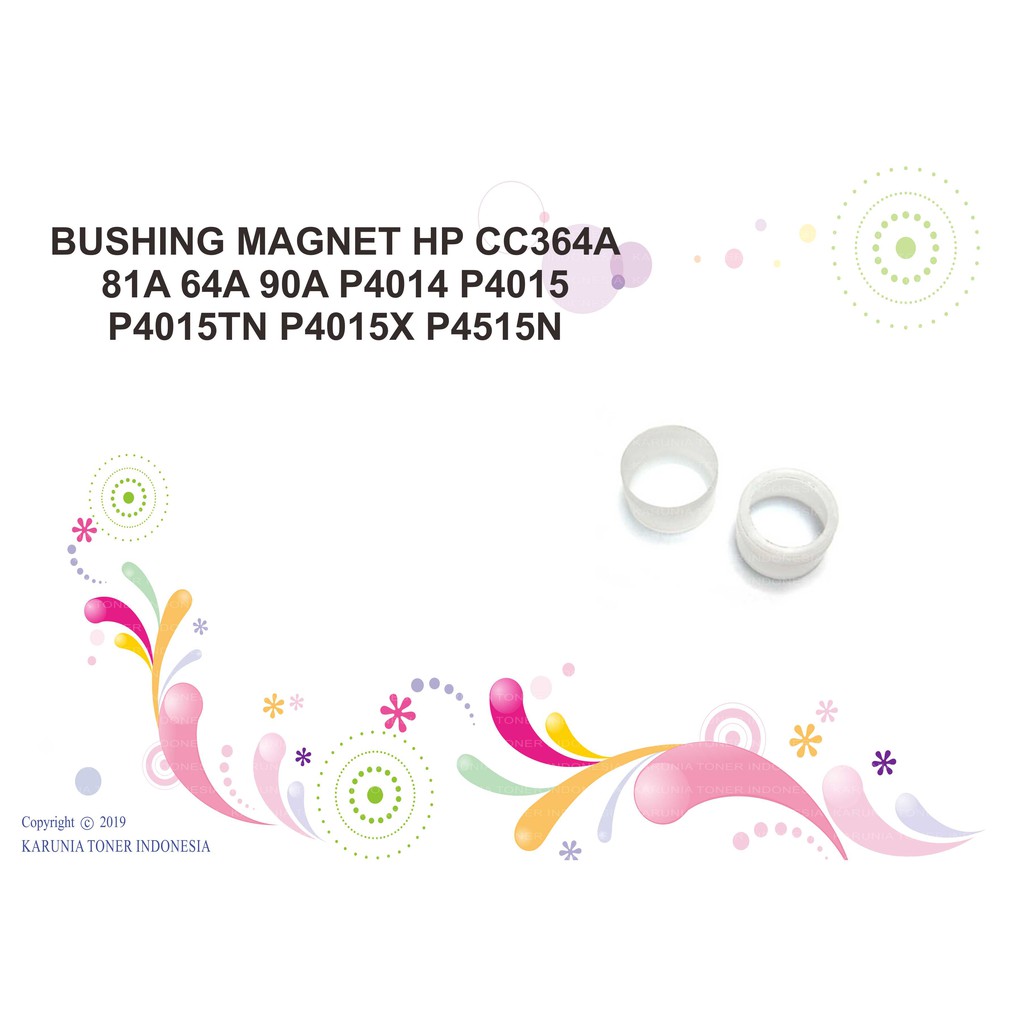 BUSHING MAGNET HP CC364A 81A 64A 90A P4014 P4015 P4015TN P4015X P4515N