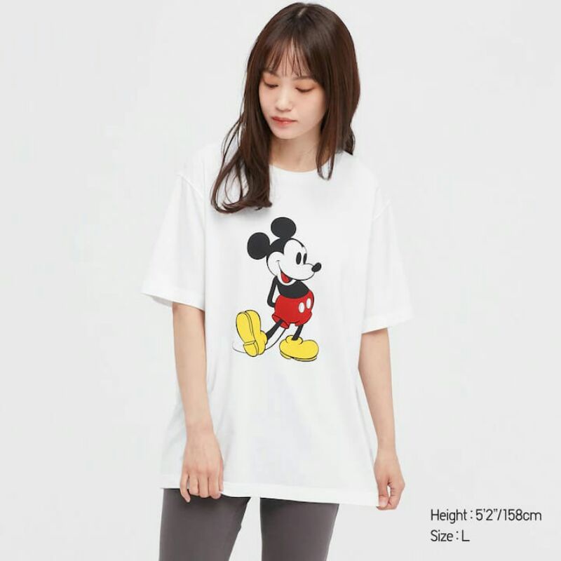 Uniqlo Mickey Mouse Unisex Tee | Kaos Uniqlo Unisex