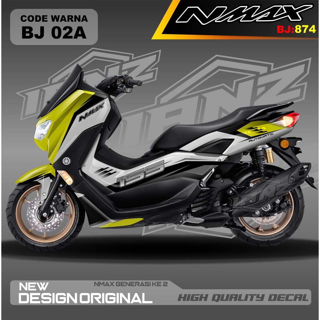 STICKER DECAL ALL NEW NMAX / DECAL STIKER FULL BODY NMAX / stiker decal nmax terbaru