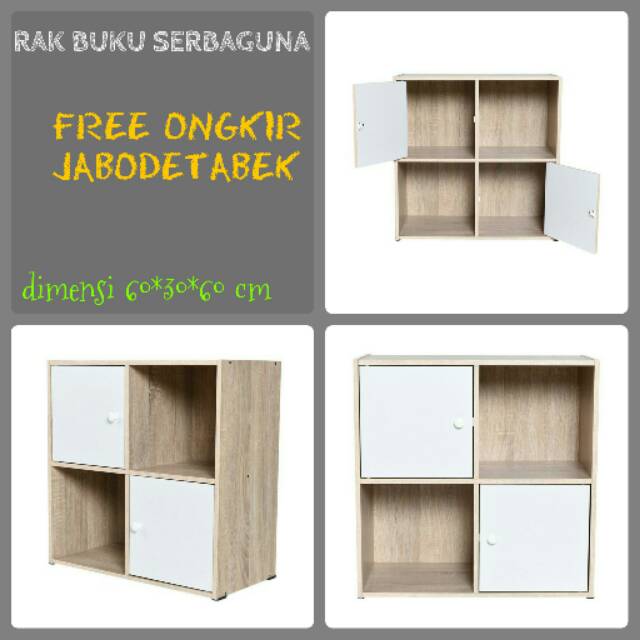  RAK  BUKU  HELM ASESORIS SERBAGUNA DESAIN MINIMALIS  FREE 