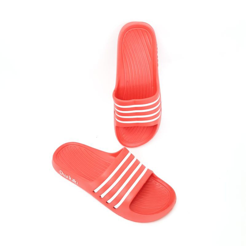 Sanlie Sandal Selop Karet Garis Pria Anti Slip 5261