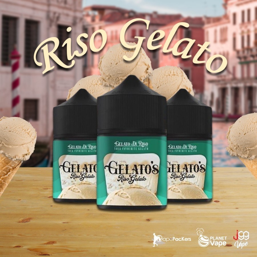 LIQUID GELATO'S V1 RISO GELATO 60ML / LIQUIDS 60ML GELATO'S