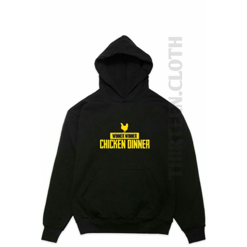 Jaket Hoodie Winner Winner Chicken Dinner - Tc