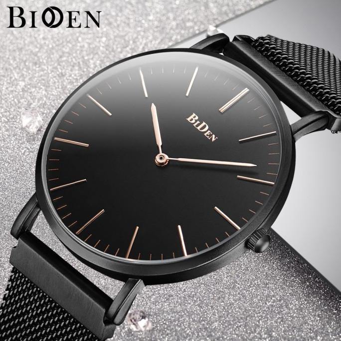jam tangan Biden pria wanita fashion elegant bisnis sport quartz