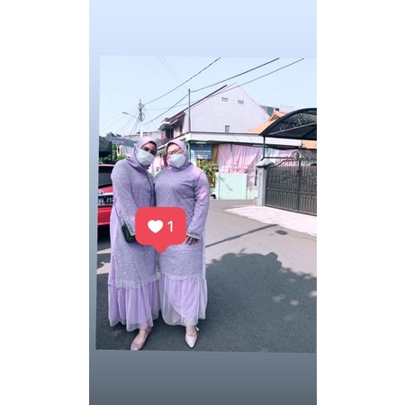 MAXI GERALDINE S M L XL XXL XXXL/GAMIS MUSLIM FASHION WANITA/MAXI KONDANGAN SERAGAM ACARA-1