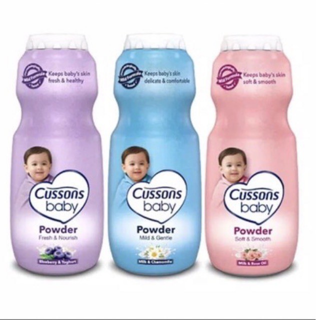 Cussons Baby Powder 200g + 100gr - Bedak Tabur Bayi