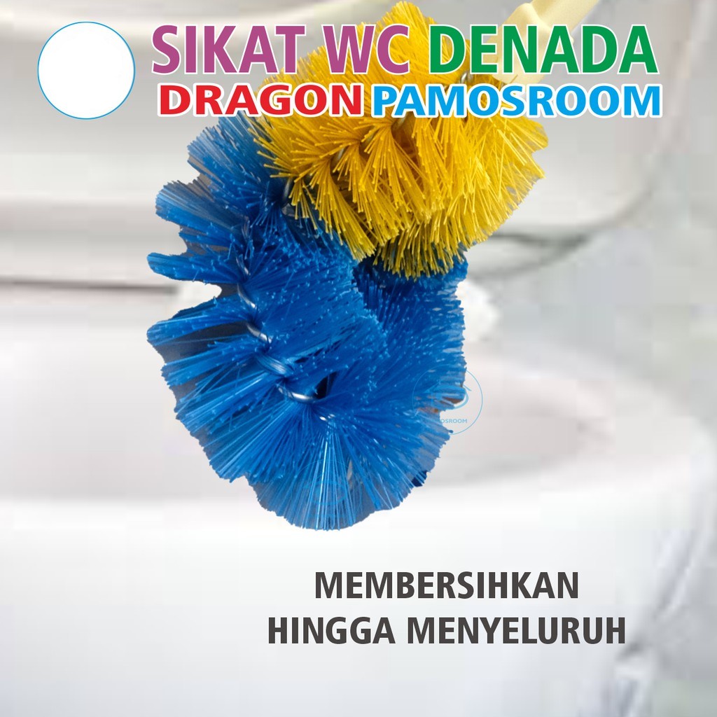 dragon Sikat WC Gepeng bonita - Sikat WC dragon OVAL