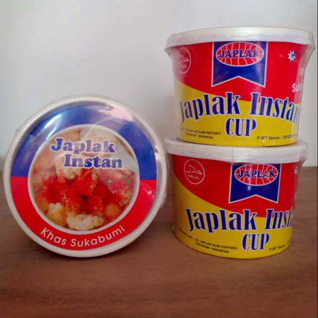 Japlak instan khas sukabumi / japlak instan / japlak cup