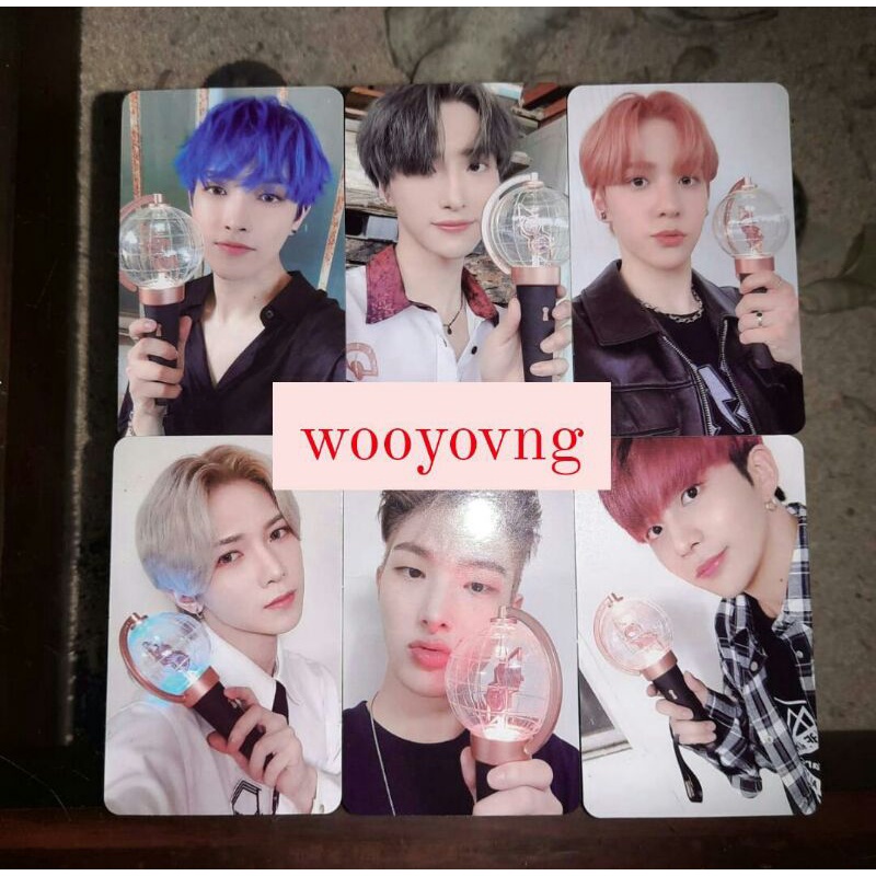 pc photocard ateez lightiny case