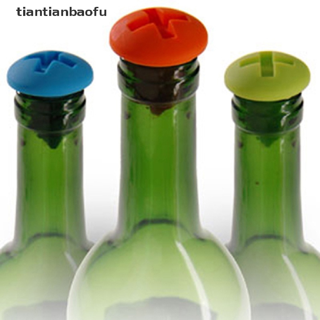 Stopper Botol Wine / Bir / Champagne Bahan Silikon