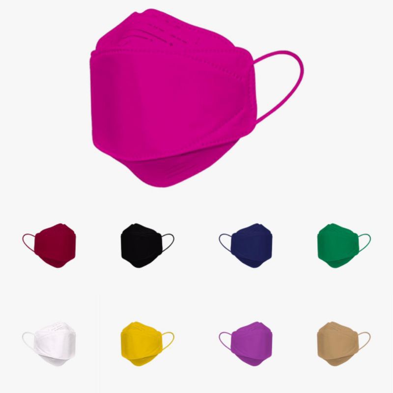 GROSIR MURAH - Masker KF94 Mix Warna (10pcs)