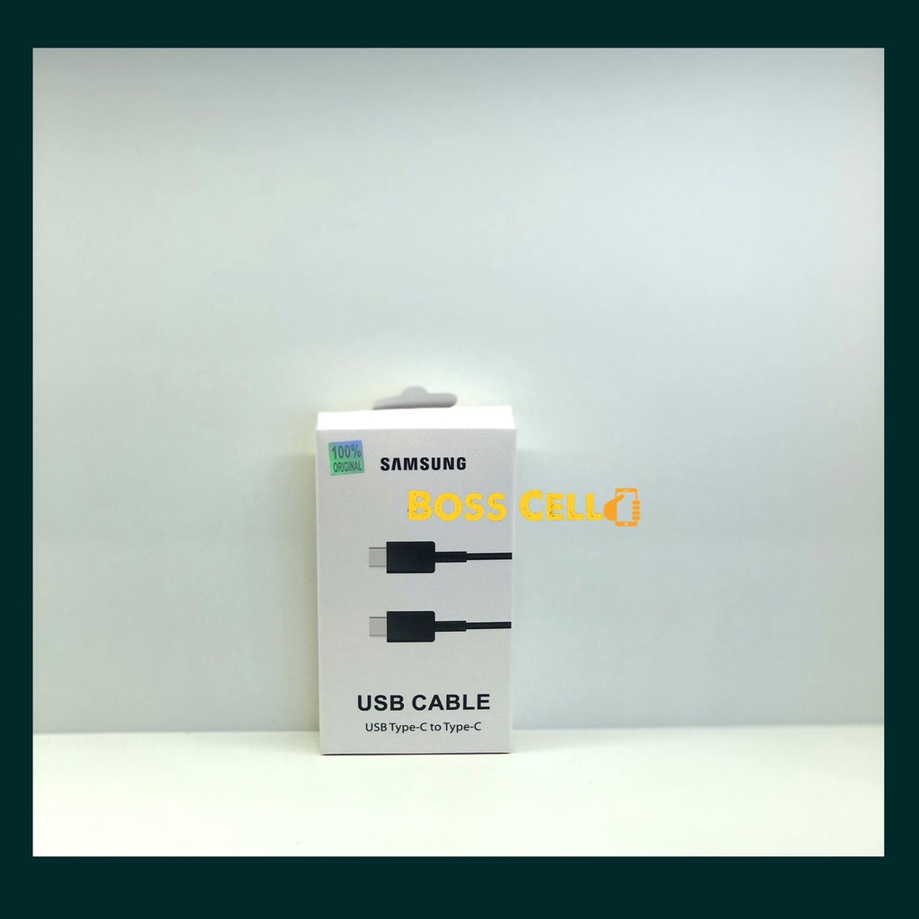 KABEL SAMSUNG ORI USB TYPE-C TO TYPE-C