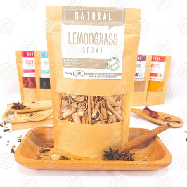 Serai / Serai Kering / Dried Lemongrass / Kualitas Premium / JSR