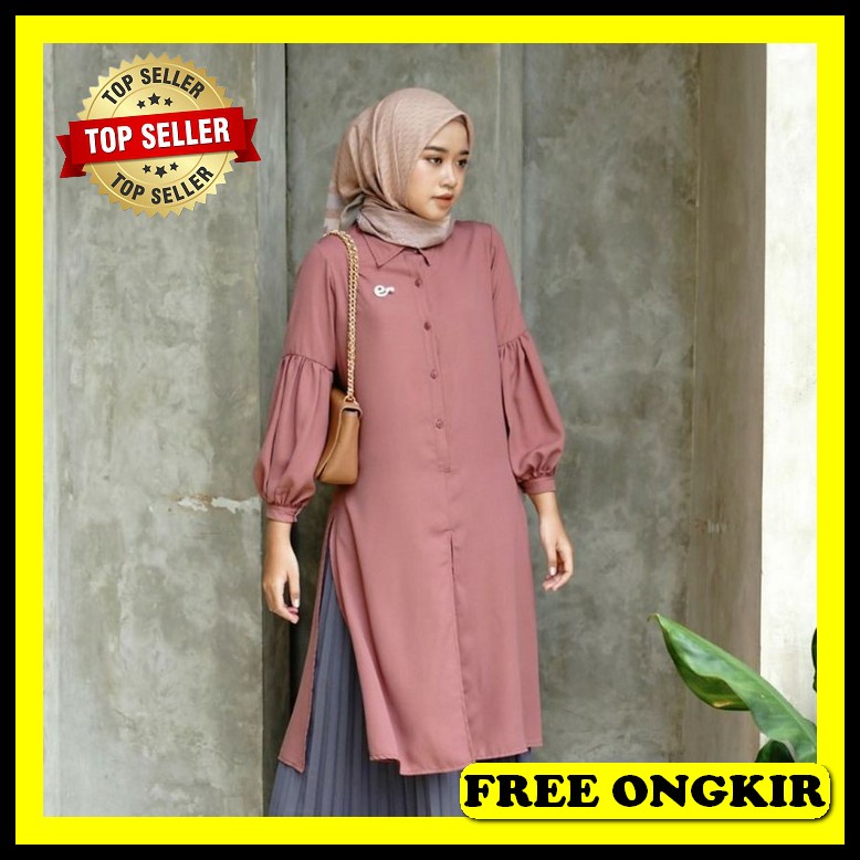Kemeja Tunik Remaja Buju Long Tuniik Import Baju Syarii Remaja Bju Lebaran Perempuan Dewasa Bj Konda