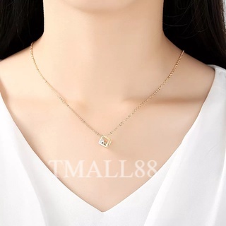 ♥TMALL88♥ Kalung Alloy Anti Karat Crystal Berlian Fashion c2 Model B15