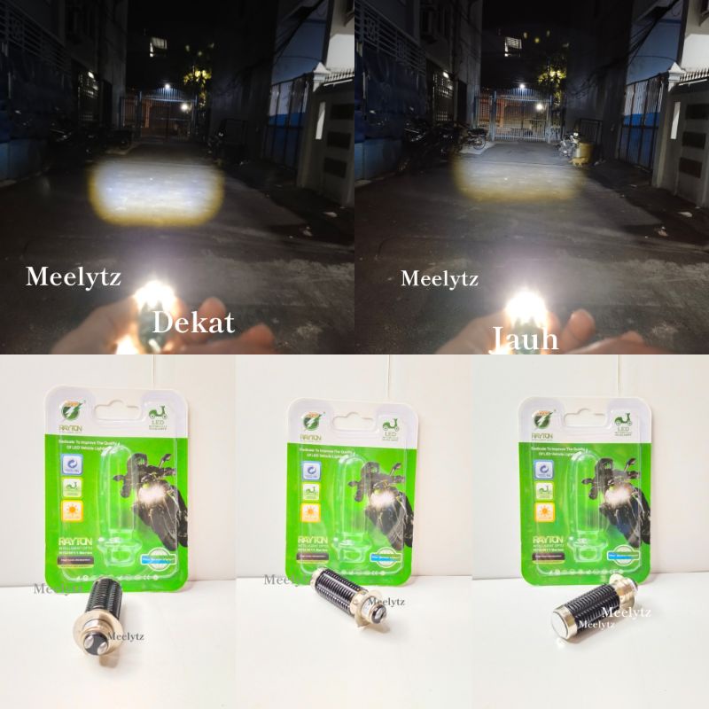 Lampu utama Led RTD M11W H6 Laser D2 untuk bebek matic putihputih